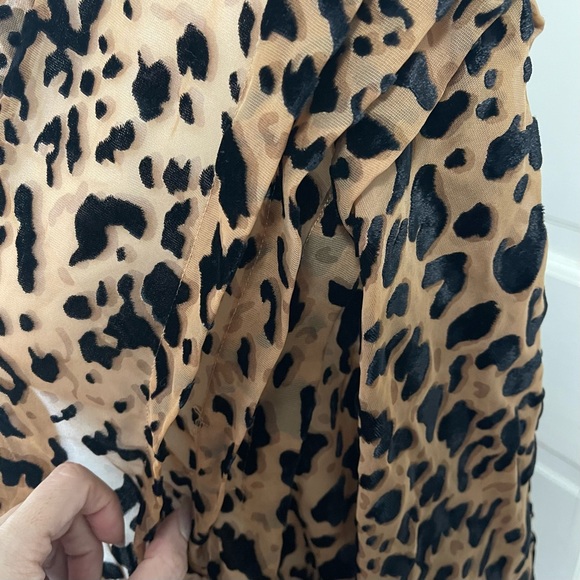Beach Riot Coverup with Leopard Print and Velvet - Picture 12 of 13